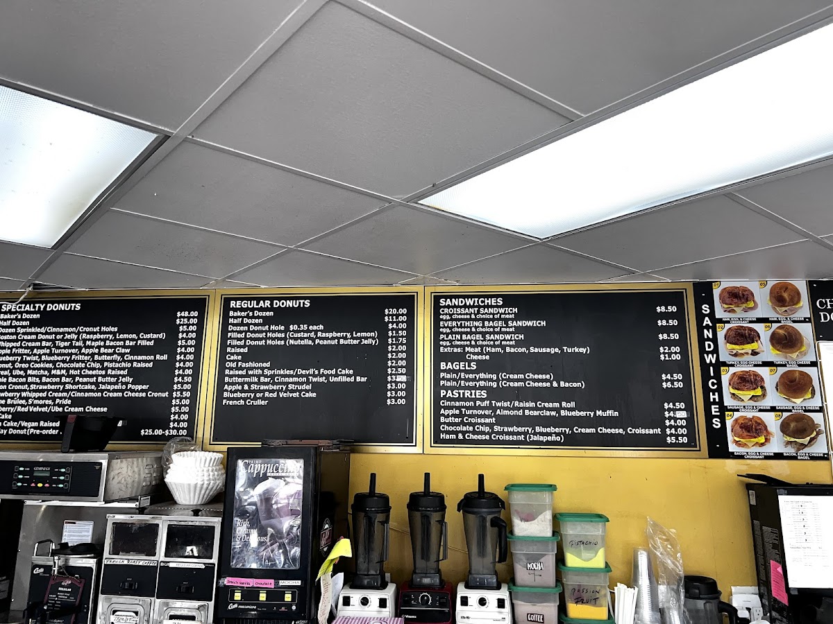 Chuck's Donuts Menu - Image 2